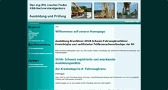 Desktop Screenshot of ksb-fiedler.de